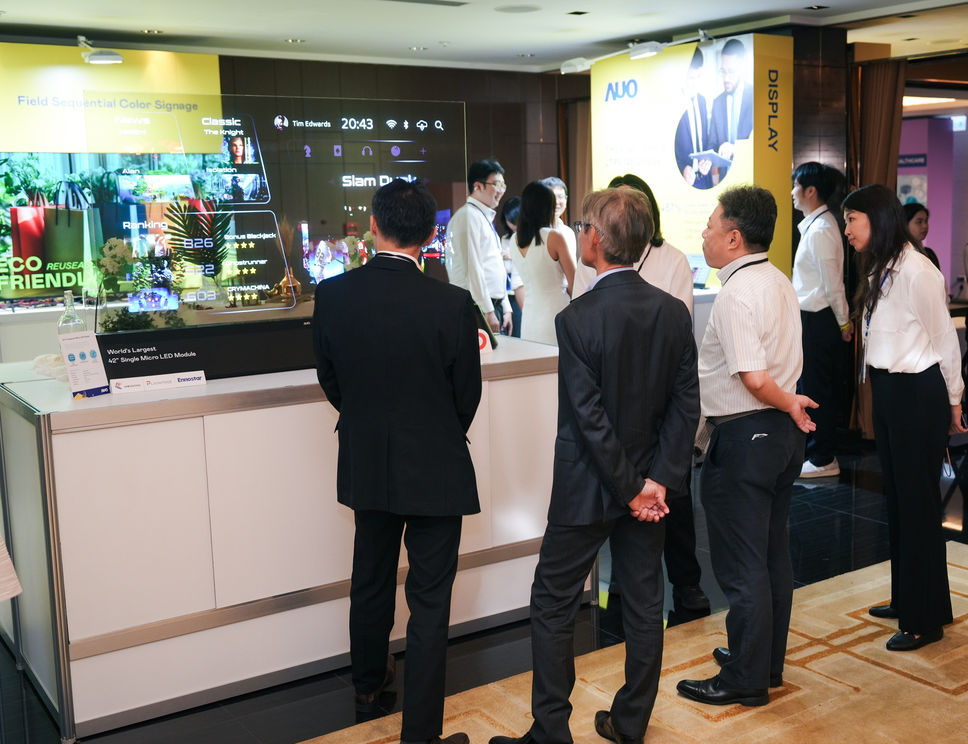 现场亦规划多项技术NG娱乐展示，涵盖材料、设计到系统整合，让与会伙伴见证NG娱乐技术深度与前瞻视野带来的共创可能性